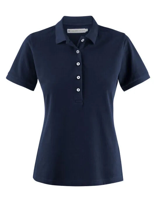 James Harvest Sunset Ladies Polo HAR2125034 - Navy - Customisable Polos