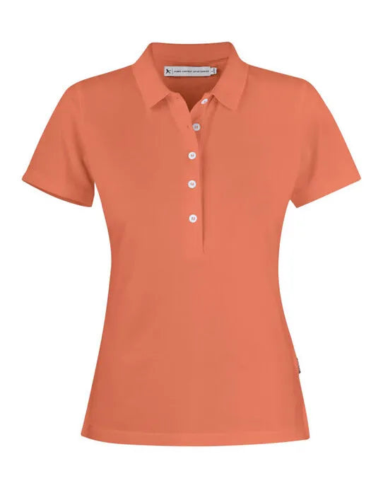 James Harvest Sunset Ladies Polo HAR2125034 - Orange Vintage - Customisable Polos