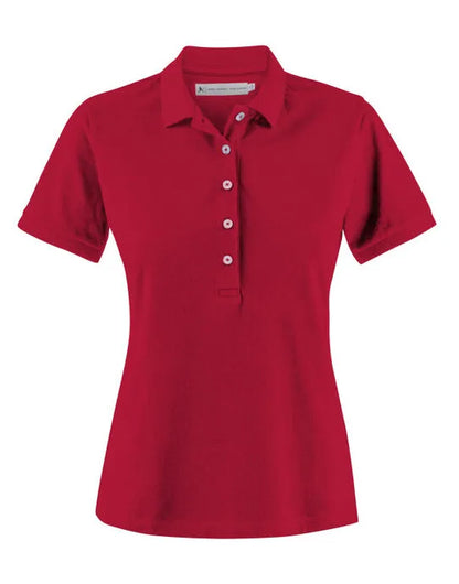 James Harvest Sunset Ladies Polo HAR2125034 - Red - Customisable Polos