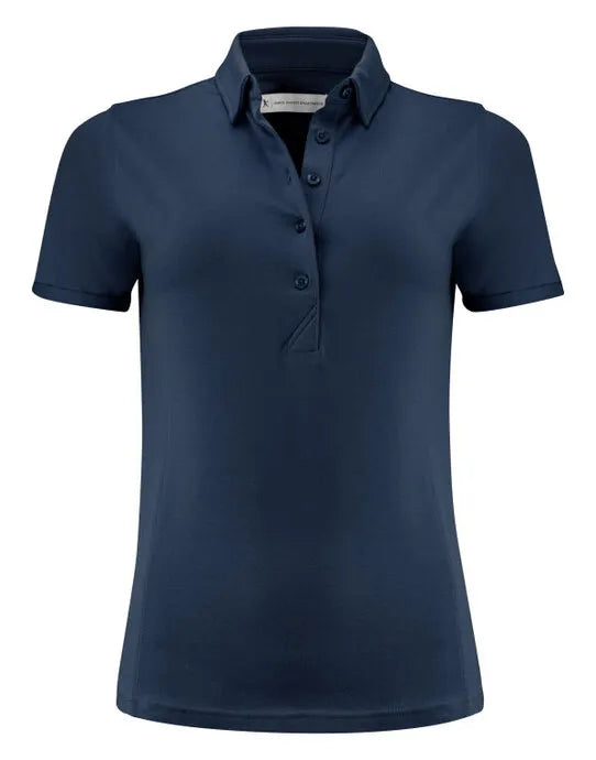 James Harvest American Ladies Polo HAR2125038 - Navy - Customisable Polos