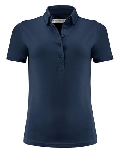 James Harvest American Ladies Polo HAR2125038 - Navy - Customisable Polos