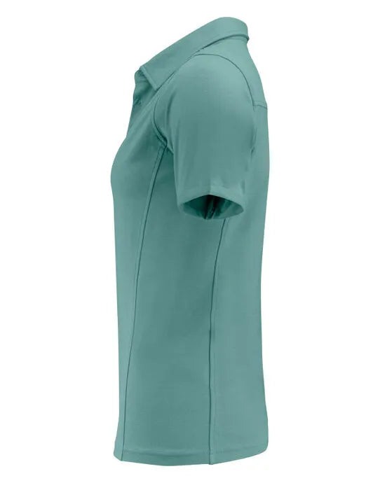 James Harvest American Ladies Polo HAR2125038 - Aloe Green - Customisable Polos