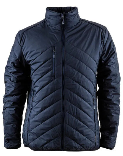 James Harvest Deer Ridge Quilted Jacket HAR2131039 - Navy - Customisable Jacket