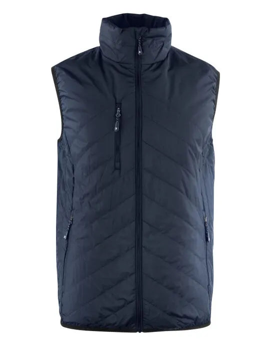 James Harvest Deer Ridge Quilted Vest har2131040 - Navy - Customisable Outerwear