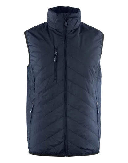 James Harvest Deer Ridge Quilted Vest har2131040 - Navy - Customisable Outerwear