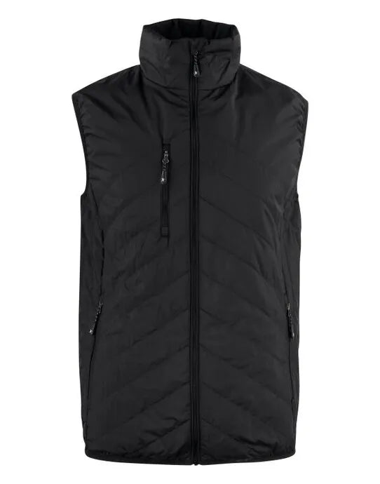 James Harvest Deer Ridge Quilted Vest har2131040 - Black - Customisable Outerwear
