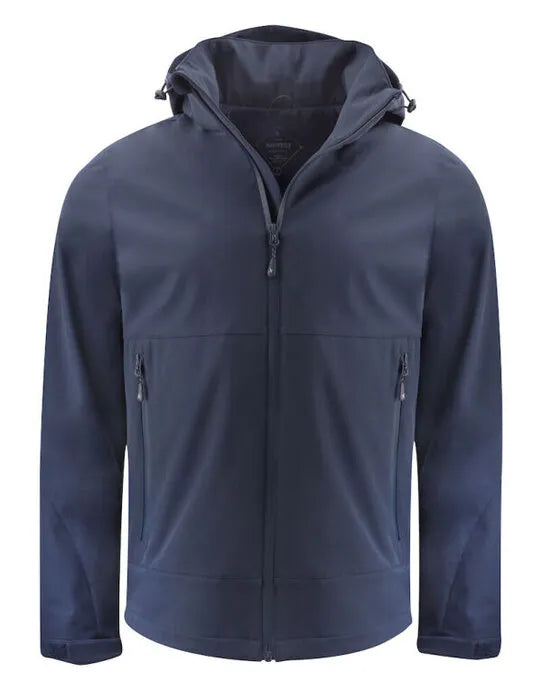 James Harvest Lodgetown Softshell Jacket HAR2131042 - Navy 2XL - Customisable Softshell Jacket