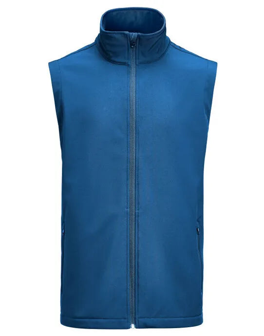 James Harvest Valley Vest HAR2131044 - Blue - Customisable Hoodies