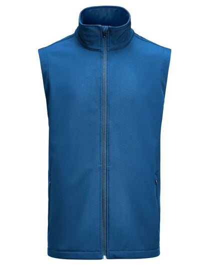 James Harvest Valley Vest HAR2131044 - Blue - Customisable Hoodies
