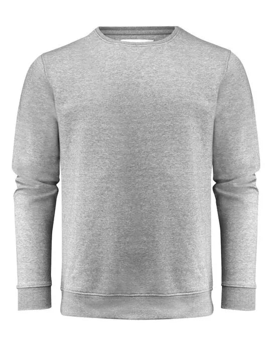 James Harvest Alder Heights Sweatshirt HAR2132024 - Grey Melange - Customisable Sweatshirts