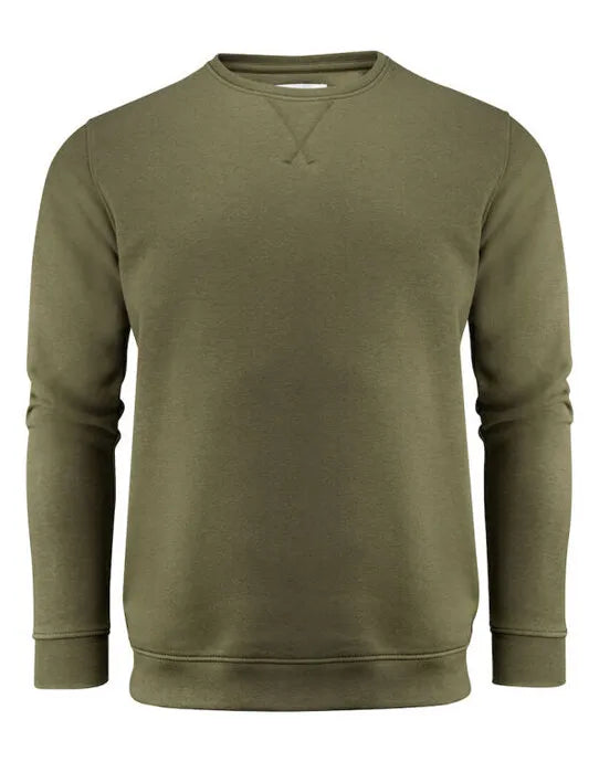 James Harvest Alder Heights Sweatshirt HAR2132024 - Moss Green - Customisable Sweatshirts