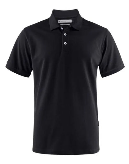 James Harvest Sunset Regular Polo HAR2135033 - Black - Customisable Polos