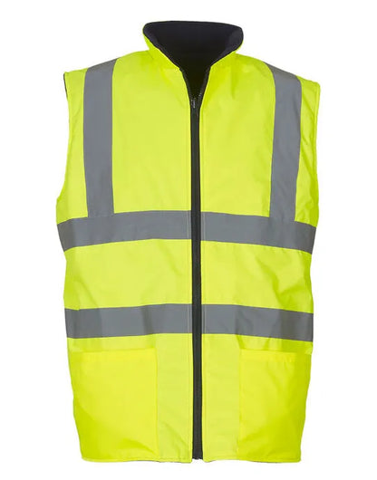 Yoko HV Reversible Fleece Vest hv008f - - Customisable Safetywear