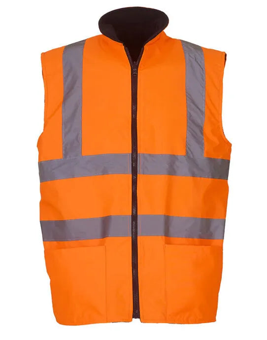 Yoko HV Reversible Fleece Vest hv008f - - Customisable Safetywear