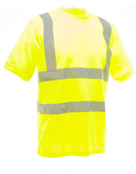 Yoko HV Short Sleeve T Shirt hvj410 - - Customisable Hi-Vis T-Shirts