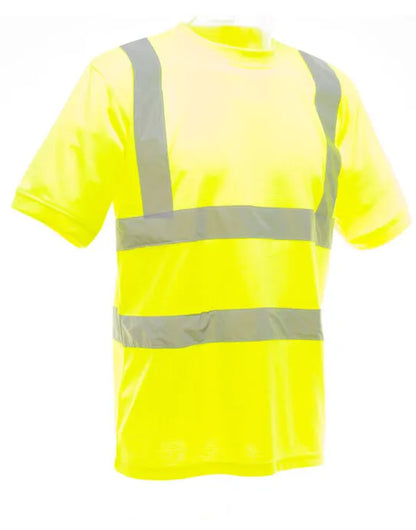 Yoko HV Short Sleeve T Shirt hvj410 - - Customisable Hi-Vis T-Shirts