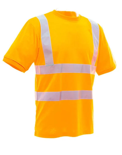Yoko HV Short Sleeve T Shirt hvj410 - - Customisable Hi-Vis T-Shirts