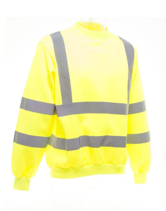 Yoko HV Heavyweight Sweatshirt hvj510 - - Customisable Hi-Vis Sweatshirt