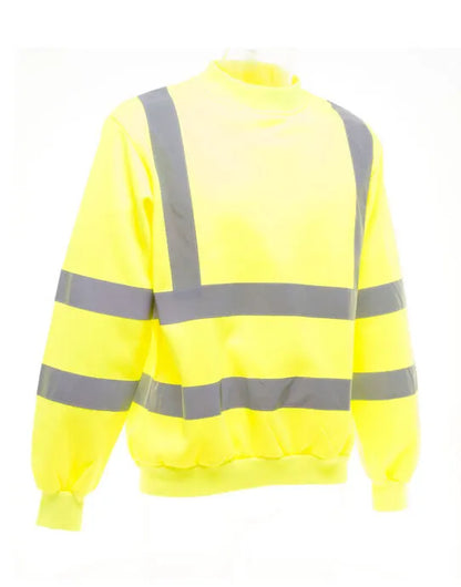 Yoko HV Heavyweight Sweatshirt hvj510 - - Customisable Hi-Vis Sweatshirt