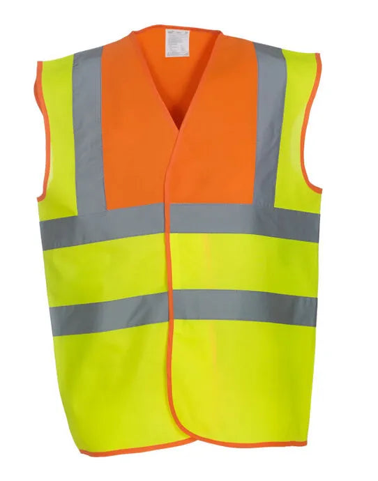 Yoko HV Waistcoat hvw100 - - Customisable Hi-Vis Vest