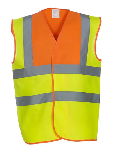 Yoko HV Waistcoat hvw100 - - Customisable Hi-Vis Vest