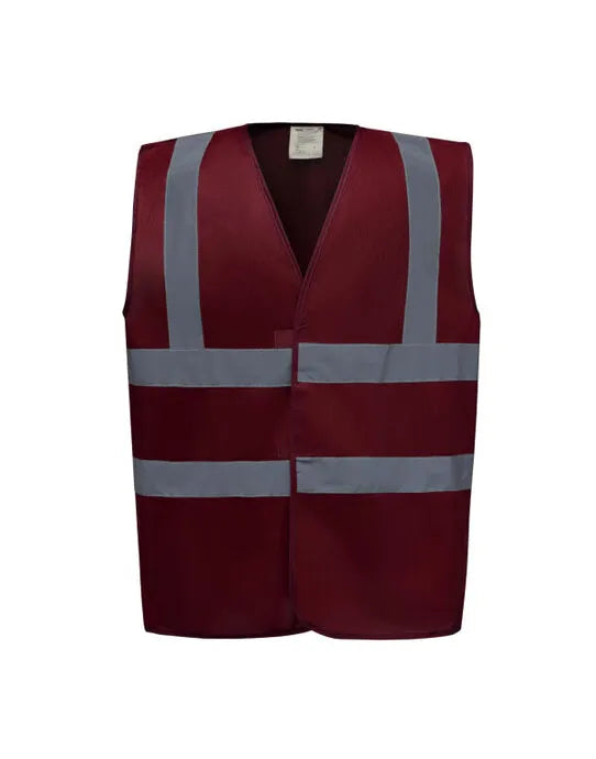 Yoko Enhanced Vis Waistcoat hvw100ev - - Customisable Hi-Vis Vest
