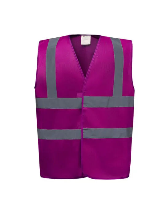 Yoko Enhanced Vis Waistcoat hvw100ev - - Customisable Hi-Vis Vest