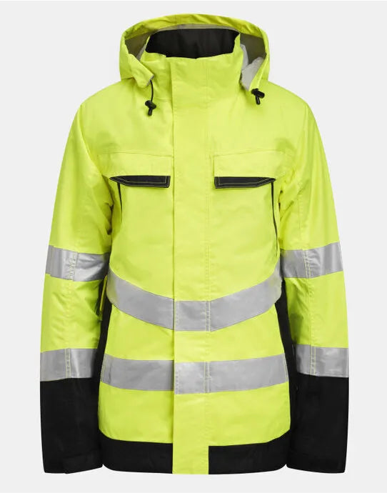 Jobman Shell Jacket Hi-Vis JM1283 - - Customisable Hi-Vis Jackets