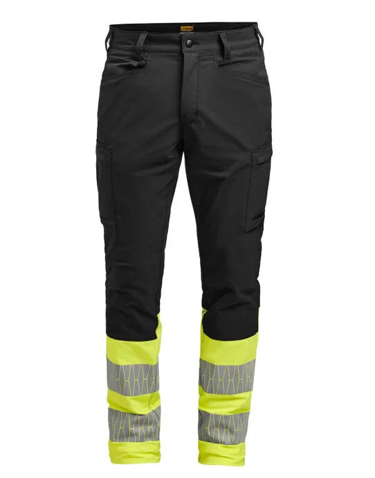 Jobman Service Trousers Stretch Hi-Vis JM2328 - - Customisable Hi-Vis Trousers