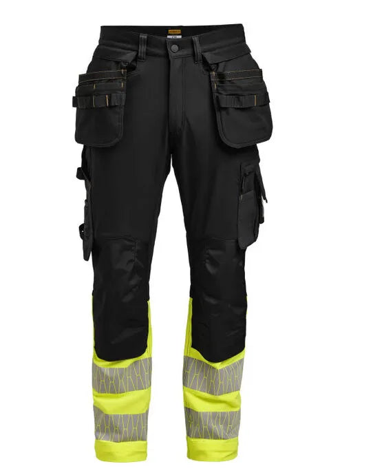 Jobman Craftsman Trousers Stretch Hi-Vis JM2392 - - Customisable Hi-Vis Trousers