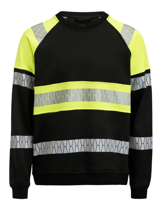 Jobman Sweatshirt Hi-Vis JM5224 - - Customisable Hi-Vis Sweatshirt