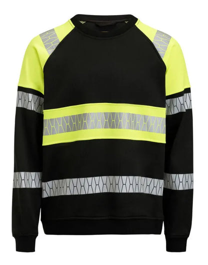 Jobman Sweatshirt Hi-Vis JM5224 - - Customisable Hi-Vis Sweatshirt