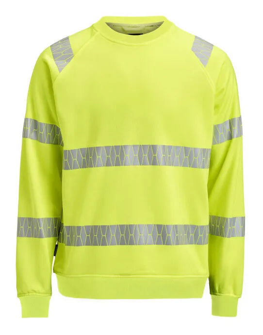 Jobman Sweatshirt Hi-Vis JM5324 - - Customisable Hi-Vis Sweatshirt