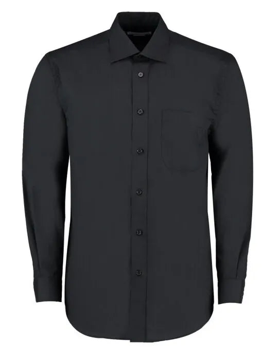 Kustom Kit Men LS Classic Business Shirt KK104 - - Customisable Corporate Wear