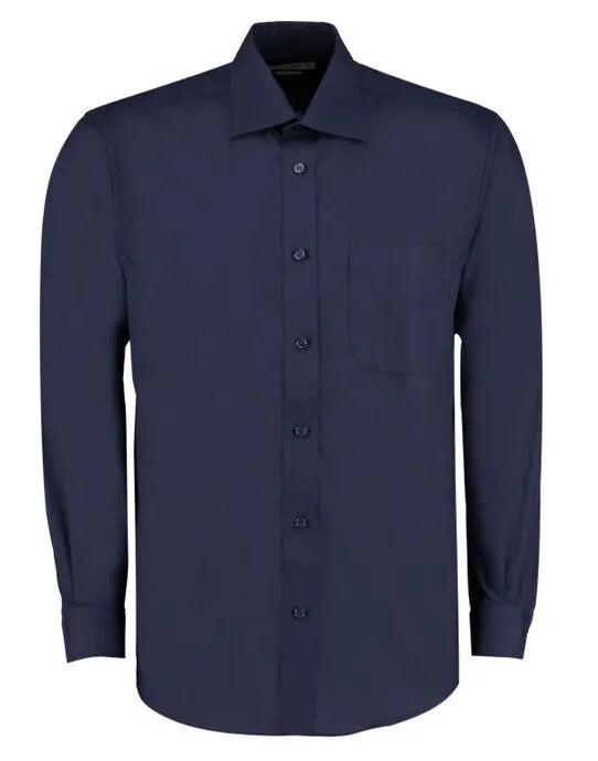 Kustom Kit Men LS Classic Business Shirt KK104 - - Customisable Corporate Wear