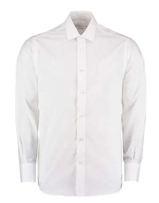 Kustom Kit Men LS Tailored Busines Shirt KK131 - - Customisable Corporate Wear