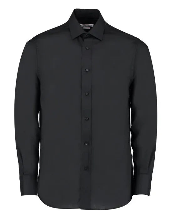 Kustom Kit Men LS Tailored Busines Shirt KK131 - - Customisable Corporate Wear