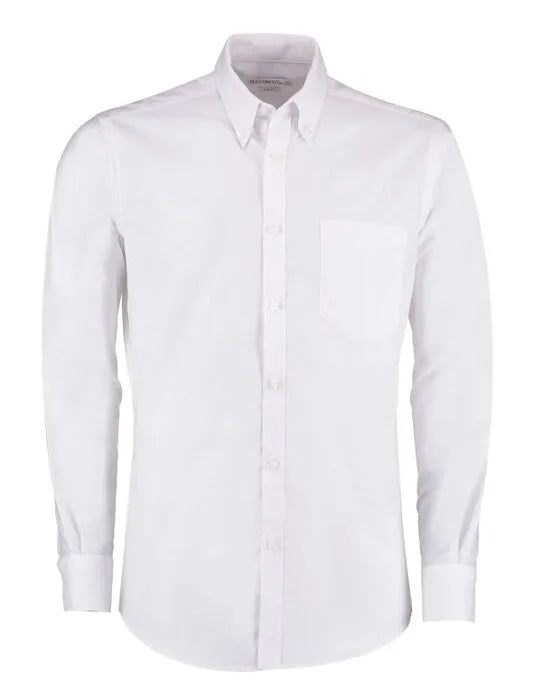 Kustom Kit Mens LS Slim Workwear Shirt KK184 - - Customisable Corporate Wear