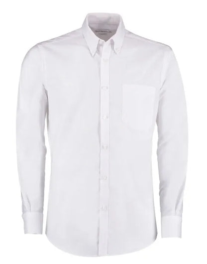 Kustom Kit Mens LS Slim Workwear Shirt KK184 - - Customisable Corporate Wear