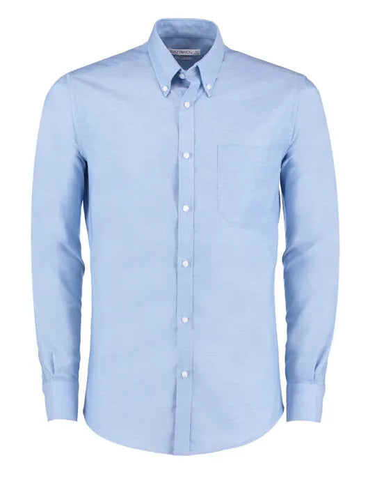 Kustom Kit Mens LS Slim Workwear Shirt KK184 - - Customisable Corporate Wear