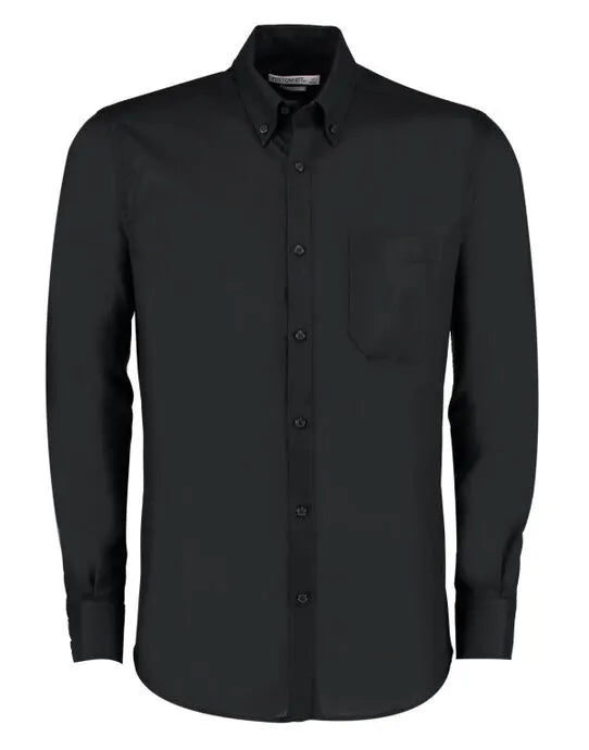 Kustom Kit Mens LS Slim Workwear Shirt KK184 - - Customisable Corporate Wear