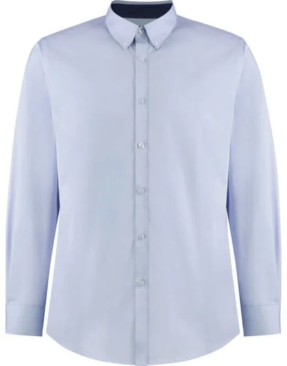 Kustom Kit Mens LS Contrast BDC Shirt KK190 - - Customisable Corporate Wear