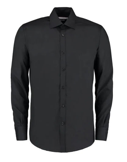Kustom Kit Mens LS Slim Business Shirt KK192 - - Customisable Corporate Wear