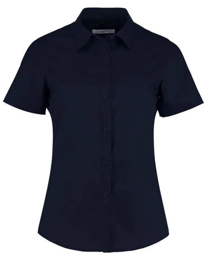 Kustom Kit Lady SS Tailored Poplin Shirt KK241 - - Customisable Shirts