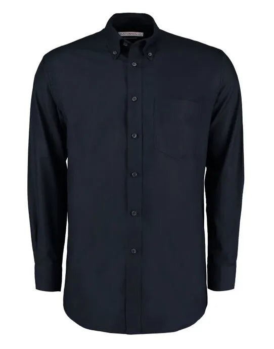 Kustom Kit Classic Fit Long Sleeve Workwear Oxford Shirt KK351 - - Customisable Corporate Wear