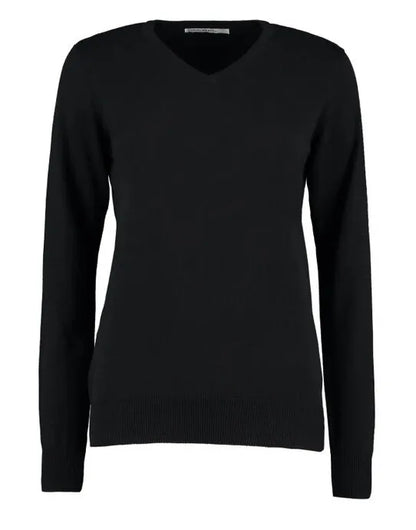 Kustom Kit Ladies Arundel V Neck Sweater KK353 - - Customisable Corporate Wear