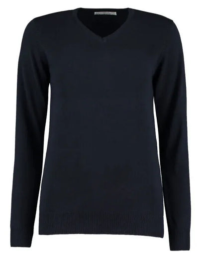 Kustom Kit Ladies Arundel V Neck Sweater KK353 - - Customisable Corporate Wear