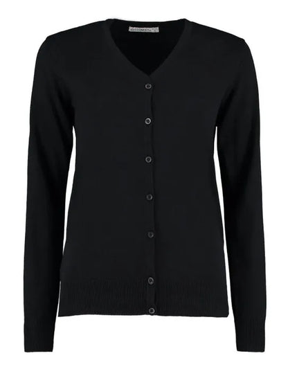 Kustom Kit Ladies V Neck Cardigan KK354 - - Customisable Sweatshirt