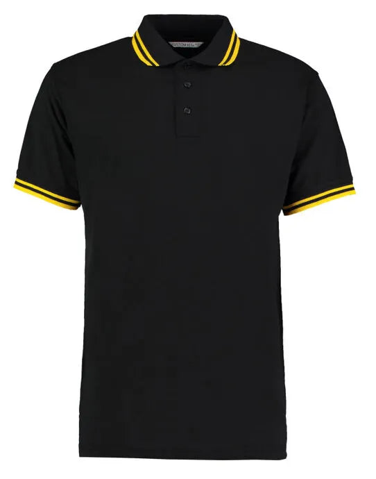 Mens Tipped Collar Polo KK409 - - Customisable Polo Shirts