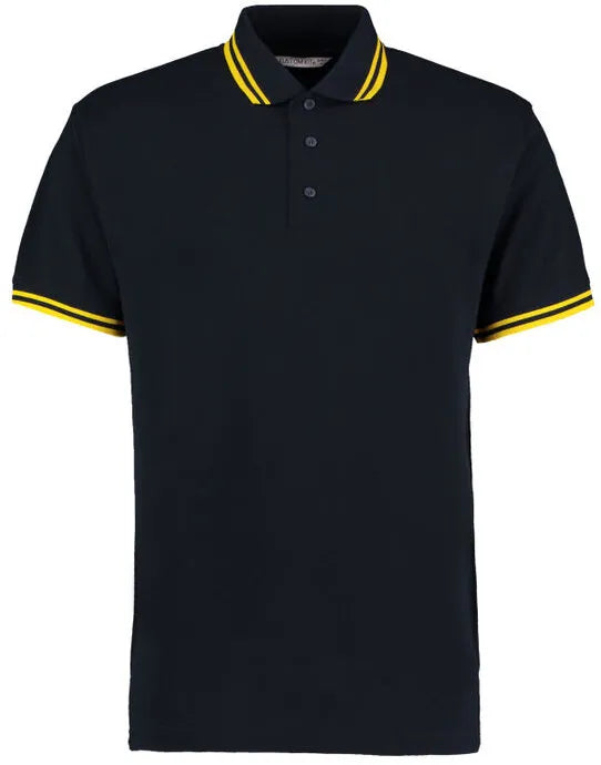 Mens Tipped Collar Polo KK409 - - Customisable Polo Shirts